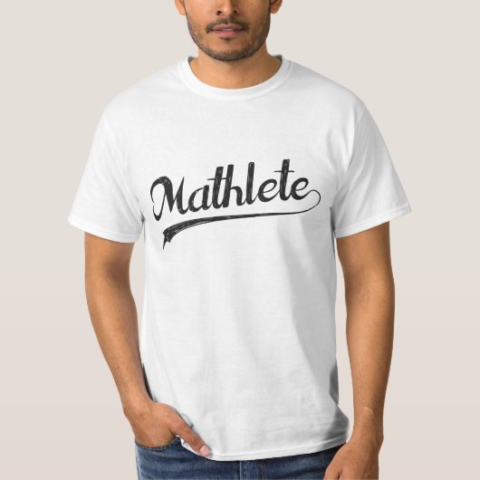 オールスターのMathleteの数学のアスリート Tシャツ (正面)
