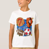 オールスターは第7誕生日のTシャツおよびギフトを遊ばします Tシャツ (正面)