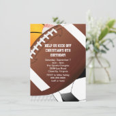 オールスターは誕生会を遊ばします 招待状 (スタンド正面)