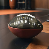 オールスターアーミーカモフラージチーム番号写真コラージュ アメリカンフットボール