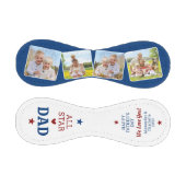 オールスターカスタムパパ4フォトハッピー父の日 野球ボール (パネル)