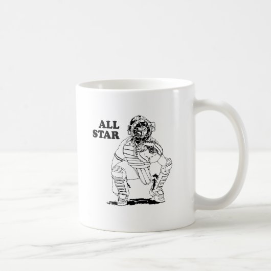 オールスターキャッチャー コーヒーマグカップ (右)