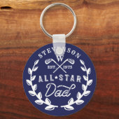 オールスターゴルフパパモノグラムゴルフクラブクレスト キーホルダー (正面)