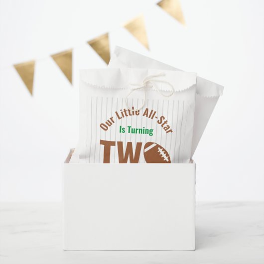 オールスターサッカーの2回目の誕生日 フェイバーバッグ (パーティー)