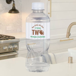 オールスターサッカーの2回目の誕生日 ペットボトルラベル