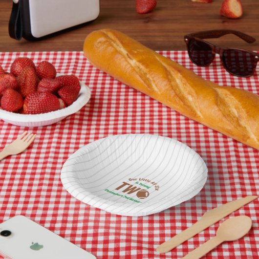 オールスターサッカーの2回目の誕生日 ペーパーボウル (ピクニック)