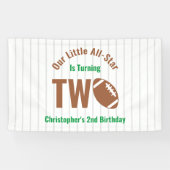 オールスターサッカーの2回目の誕生日 横断幕 (横)