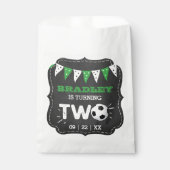 オールスターサッカーボール2nd誕生日パーティー フェイバーバッグ (正面)