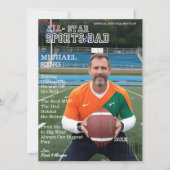 オールスタースポーツパパ雑誌カバーカード (正面)