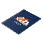 オールスタースポーツファン ノートブック (左側)