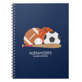 オールスタースポーツファン ノートブック (正面)