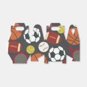 オールスタースポーツファースト誕生日トリートボックス フェイバーボックス (折り畳みなし)