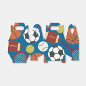 オールスタースポーツファースト誕生日トリートボックス フェイバーボックス (折り畳みなし)