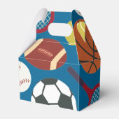 オールスタースポーツファースト誕生日トリートボックス フェイバーボックス (正面サイド)