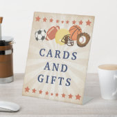 オールスタースポーツベビーシャワーデコール 台座サイン (インサイチュ)