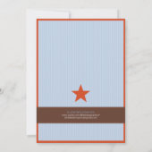 オールスタースポーツベビーシャワー招待状 招待状 (裏面)