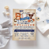 オールスタースポーツボーイ赤ちゃんシャワー招待状 招待状