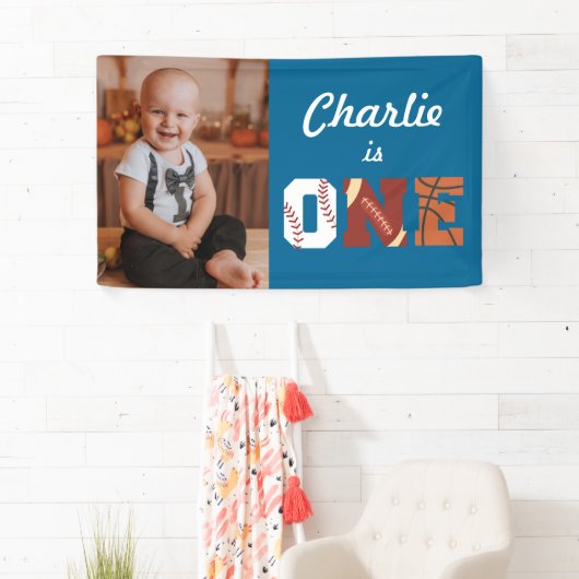 オールスタースポーツ第1誕生日フォトバナー 横断幕