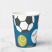 オールスタースポーツ誕生日紙カップ 紙コップ (左)