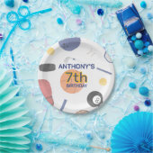 オールスタースポーツ誕生日紙プレート ペーパープレート (パーティー)