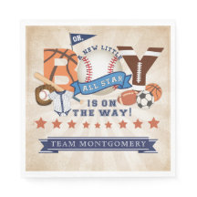 オールスタースポーツ赤ちゃんシャワー