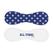 オールスターズチーム年次赤白青選手コーチ 野球ボール (パネル)