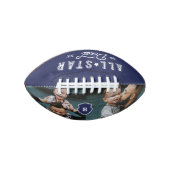 オールスターパパギフトパパ写真カスタム&モノグラム アメリカンフットボール (正面)