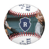 オールスターパパギフトパパ写真カスタム&モノグラム 野球ボール (正面)
