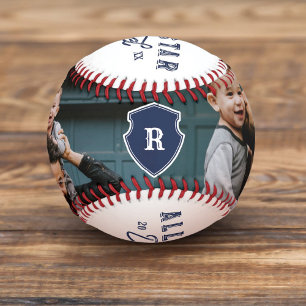 オールスターパパギフトパパ写真カスタム&モノグラム 野球ボール