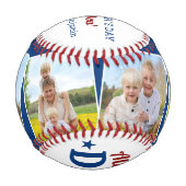 オールスターパパハッピーお父さんの日カスタム2写真 野球ボール (正面)