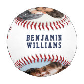 オールスターパパフォトモノグラム 野球ボール (裏面)