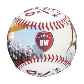 オールスターパパフォトモノグラム 野球ボール (正面)