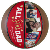 オールスターパパ父の日写真 バスケットボール (縦)