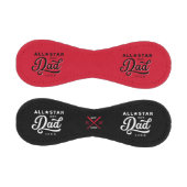 オールスターパパ、ブラック&レッドこうもり&モノグラム 野球ボール (パネル)