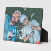 オールスターパパ | Happy Father's Dayフルフォト フォトプラーク (側面)