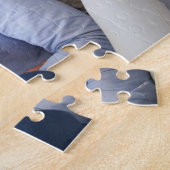 オールスターパパ | Happy Father's Day写真&モノグラム ジグソーパズル (側面)