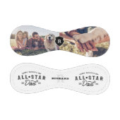 オールスターパパ | Happy Father's Day写真&モノグラム 野球ボール (パネル)