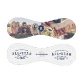 オールスターパパ | Happy Father's Day写真&モノグラム 野球ボール (パネル)