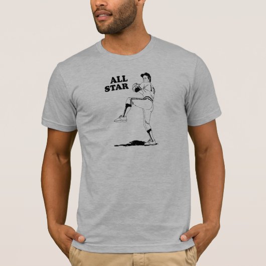 オールスターピッチャー Tシャツ (正面)