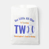 オールスターベースボール2歳の誕生日 フェイバーバッグ (正面)
