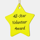 オールスターボランティア賞記念事業 セラミックオーナメント (左)