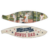 オールスターボーナスパパカスタム写真Stepdad バスケットボール (パネル)