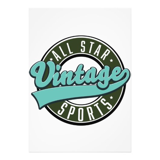 オールスターヴィンテージスポーツ フォトプリント            (正面)