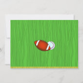 オールスター基本キッズスポーツバースデーパーティー招待状 招待状 (裏面)