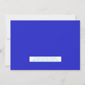 オールスター少年スポーツ誕生日パーティー招待状 招待状 (裏面)