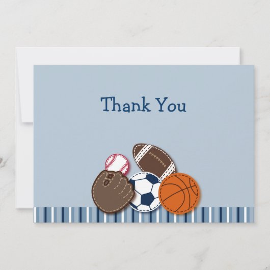 オールスター最高殊勲選手は球の平たい箱を感謝していしていますメッセージカード遊ばします サンキューカード (正面)