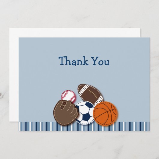 オールスター最高殊勲選手は球の平たい箱を感謝していしていますメッセージカード遊ばします サンキューカード (正面/裏面)