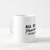 オールスター薬局技師薬剤師 コーヒーマグカップ (正面左)