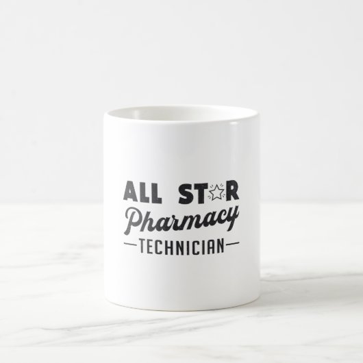 オールスター薬局技師薬剤師 コーヒーマグカップ (中央)