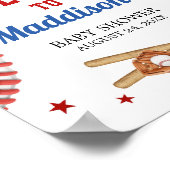 オールスター野球ベビーシャワーへようこそ ポスター (角)